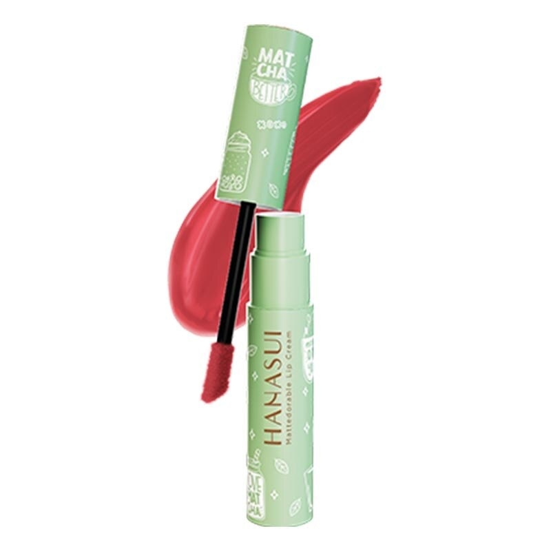 HANASUI Hanasui Mattedorable Lip Cream Matchamallow #02