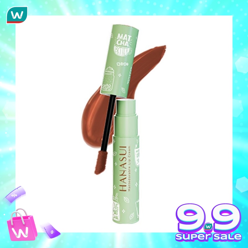 HANASUI Hanasui Mattedorable Lip Cream Matchalover #04