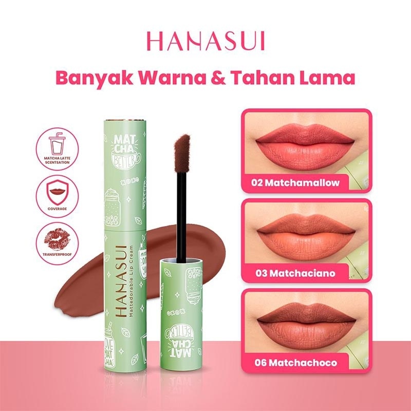HANASUI HANASUI LIP/CRM MATCHACHOCO #06
