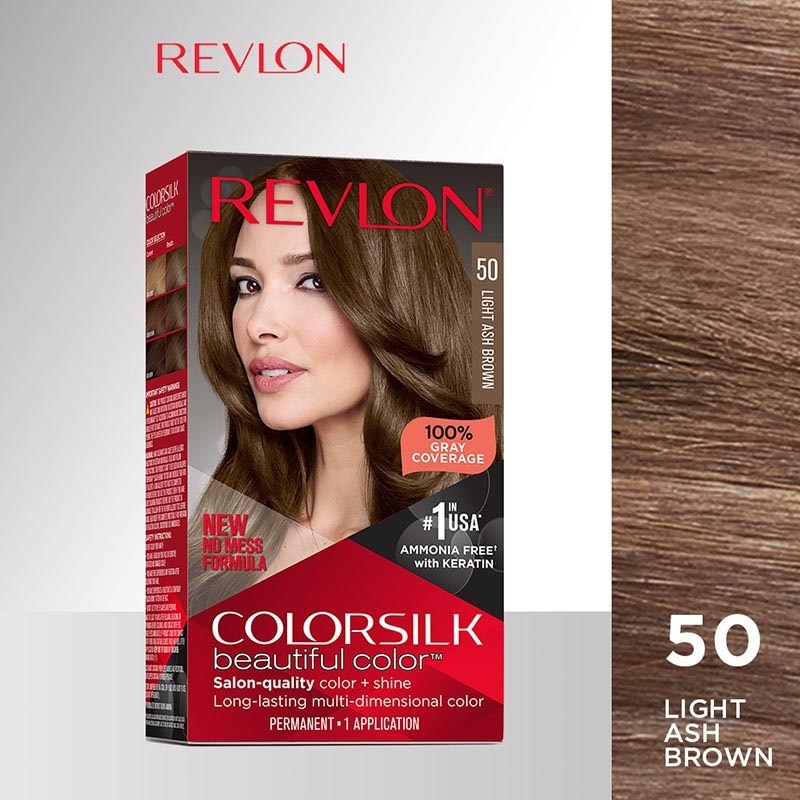 Colorsilk Beautiful Color 50 Light Ash Brown