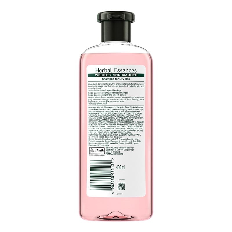 Shampoo Classics Weighty and Smooth Rosehip with Camellia Oil  400ml