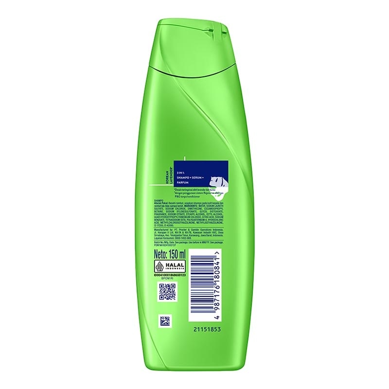 Shampoo 3in1 Korean Lavender 150ml