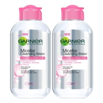 GARNIER Garnier Micellar Cleansing Water Pink 125ml Bundle