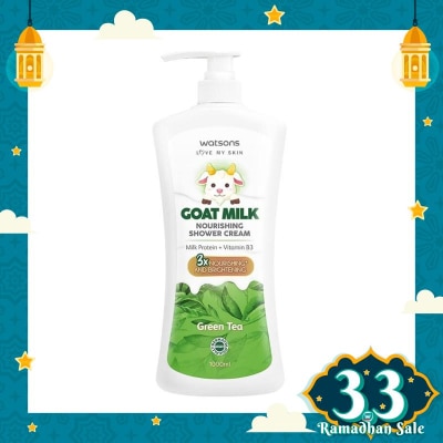 WATSONS W GOATMILK GRN TEA BW 1000ML