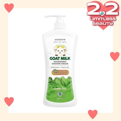 WATSONS W GOATMILK GRN TEA BW 1000ML