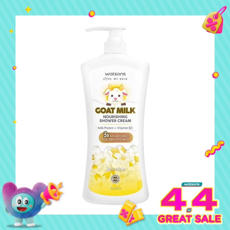 Goat Milk Nourishing Jasmine Shower Cream 1000ml