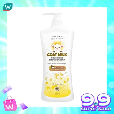WATSONS Watsons Goat Milk Nourishing Jasmine Shower Cream 1000ml