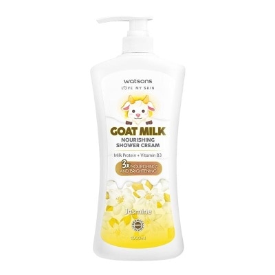 WATSONS Watsons Goat Milk Nourishing Jasmine Shower Cream 1000ml