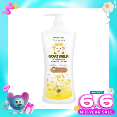 WATSONS COLLECTION - Goat Milk Nourishing Jasmine Shower Cream 1000ml