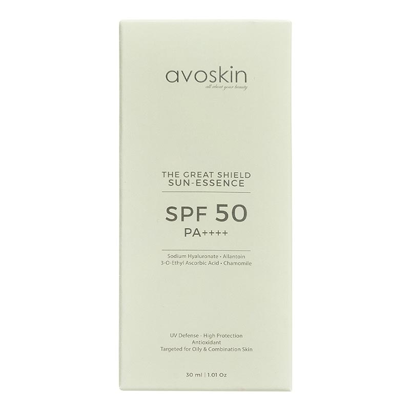 Avoskin The Great Shield Sun-Essence dengan SPF 50 PA++++ 30ml