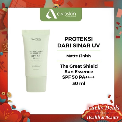 AVOSKIN Avoskin The Great Shield Sun-Essence dengan SPF 50 PA++++ 30ml