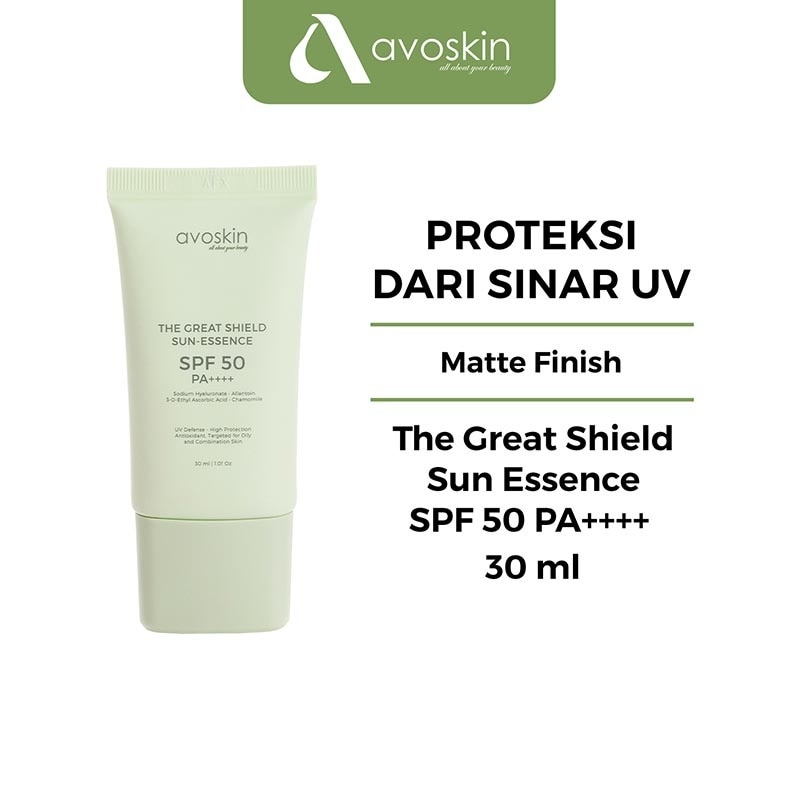 Avoskin The Great Shield Sun-Essence dengan SPF 50 PA++++ 30ml