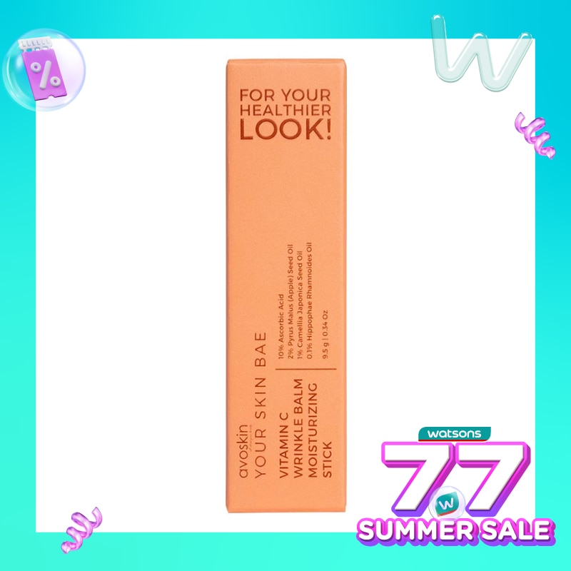 Avoskin Your Skin Bae Vitamin C Wrinkle Balm Moisturizing Stick 9.5g