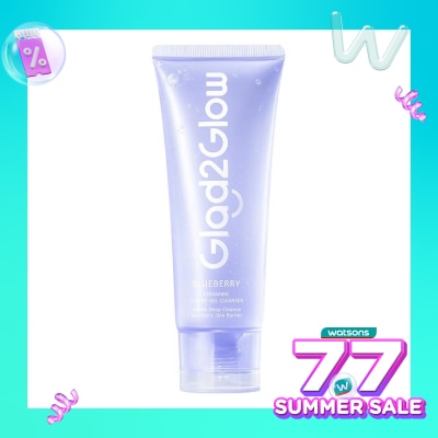 GLAD2GLOW Glad2Glow Blueberry Ceramide Low Ph Gel Cleanser 70ml
