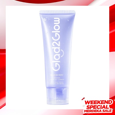 GLAD2GLOW Glad2Glow Blueberry Ceramide Low Ph Gel Cleanser 70ml