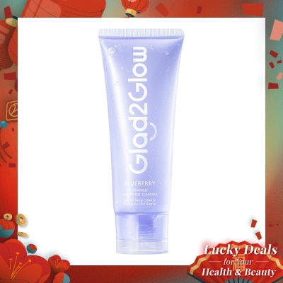 GLAD2GLOW Glad2Glow Blueberry Ceramide Low Ph Gel Cleanser 70ml