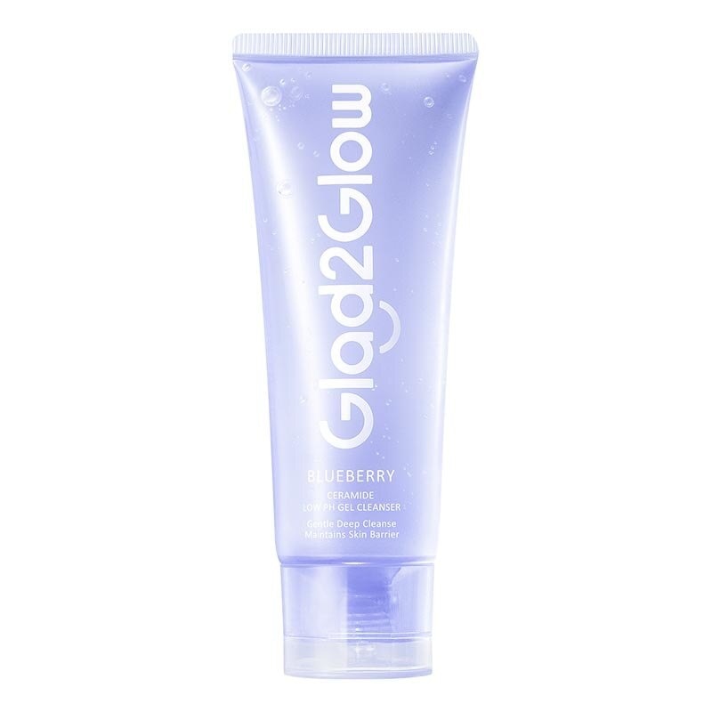 Glad2Glow Blueberry Ceramide Low Ph Gel Cleanser 70Ml