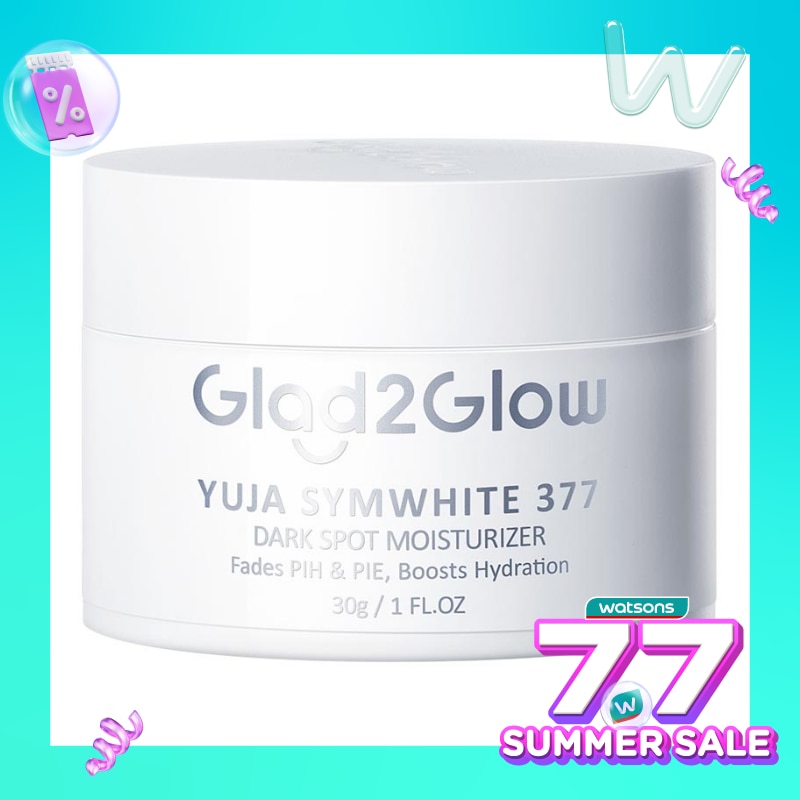 Glad2Glow Yuja Symwhite 377 Dark Spot Moisturizer 30g