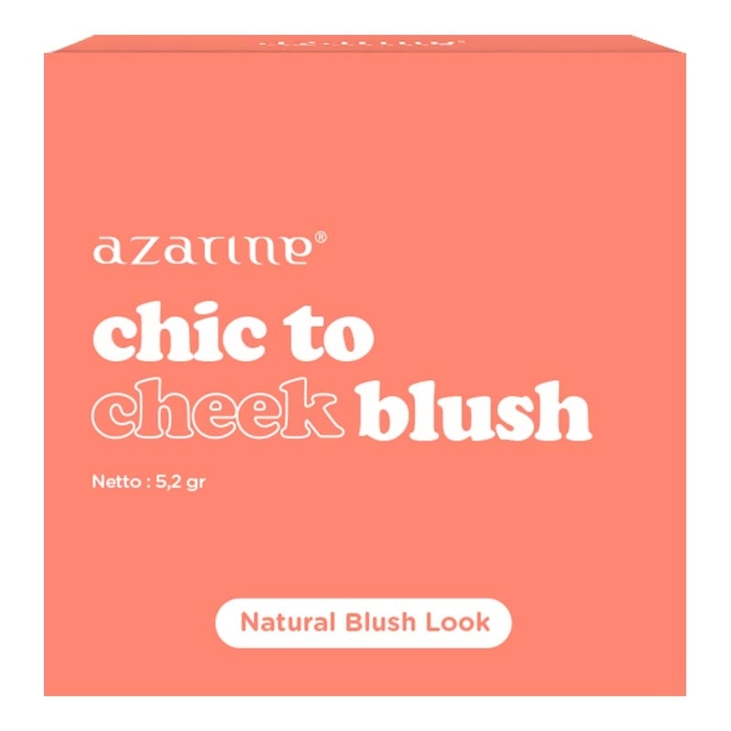 Azarine Chic to Cheek Blush - Mango Tango #02