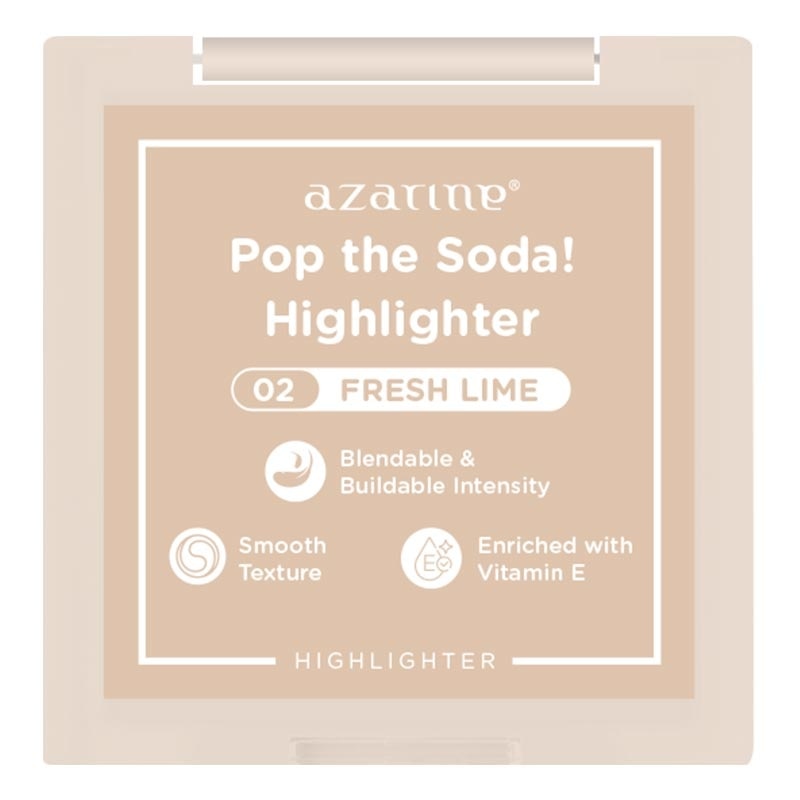 Azarine Pop The Soda! Highlighter - Fresh Lime #02