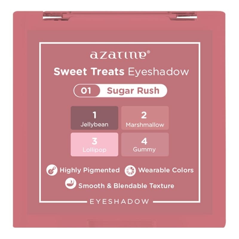 AZARINE Azarine Sweet Treats Eyeshadow - Sugar Rush #01