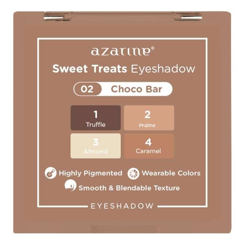 AZARINE Azarine Sweet Treats Eyeshadow - Choco Bar #02