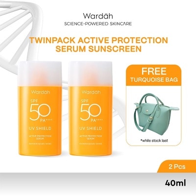 WARDAH VB 2XWARDAH UV SLD A/P SRM SPF50 35+BAG