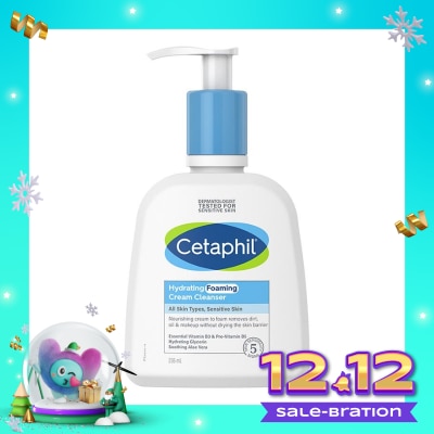 CETAPHIL Cetaphil Hydrating Foaming Cream Cleanser 236ml