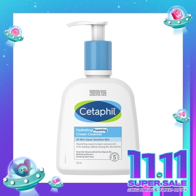 CETAPHIL Cetaphil Hydrating Foaming Cream Cleanser 236ml