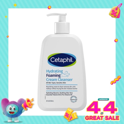 CETAPHIL - Hydrating Foaming Cream Cleanser 236ml
