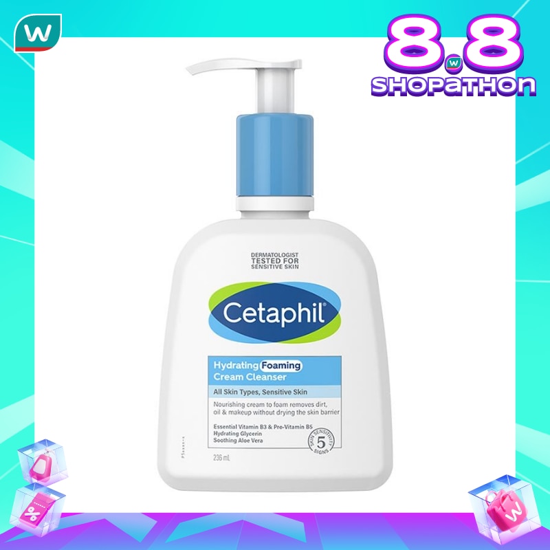 CETAPHIL HYD FOAMING CRM CLEANSER 237ML
