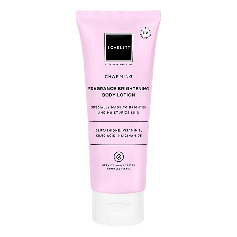 Scarlett Brighthening Fragrance Body Lotion Charming Tube 180 ml