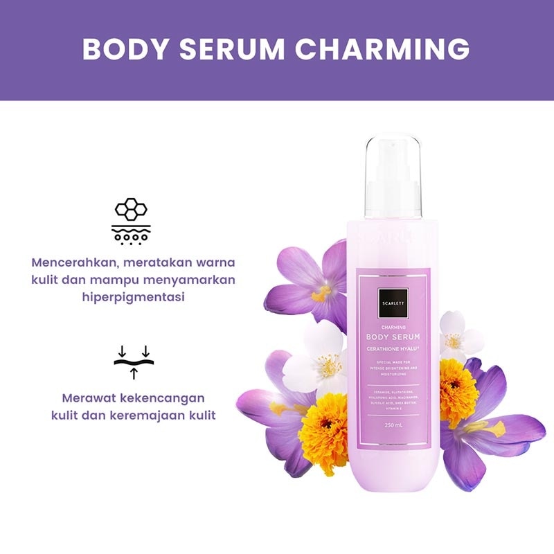 SCARLETT BODY SERUM CHARMING 250ML