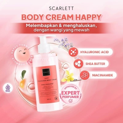 SCARLETT Scarlett Body Cream Happy  300 ml