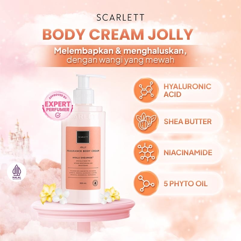 SCARLETT BODY CREAM JOLLY 300ML