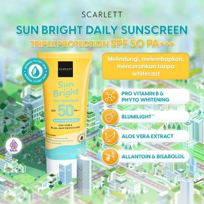 SCARLETT Scarlett Sun Bright Sunscreen SPF 50 PA+++