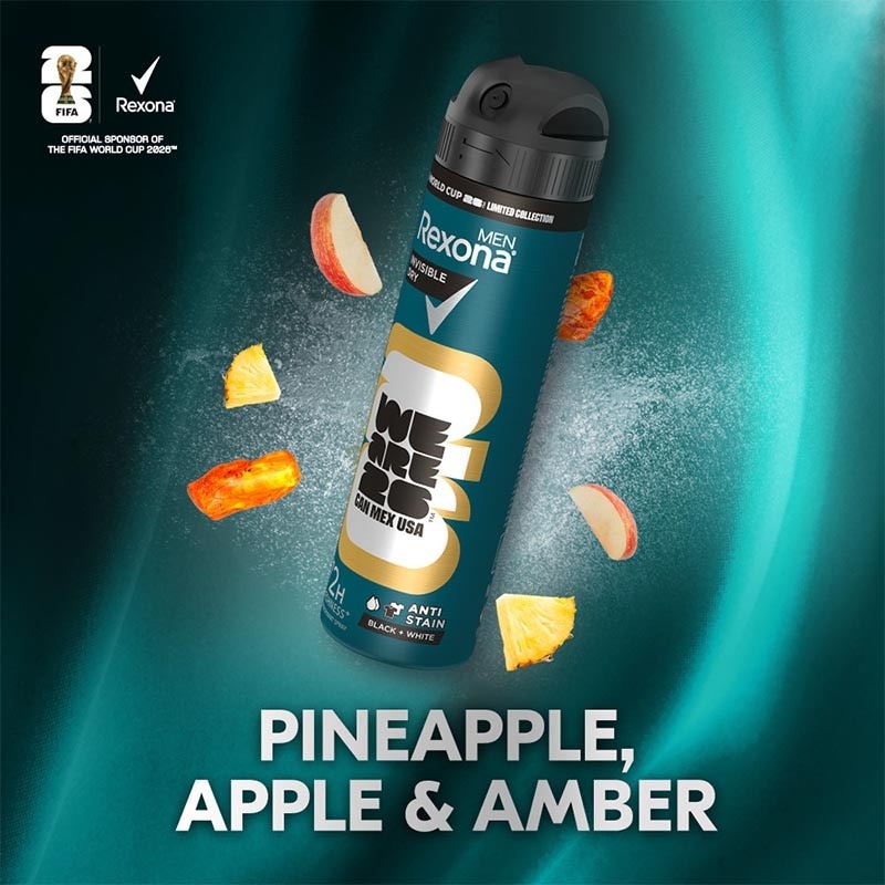 Men [Limited Edition] FIFA Antiperspirant Aerosol Deodorant Spray Invisible Dry 135ml