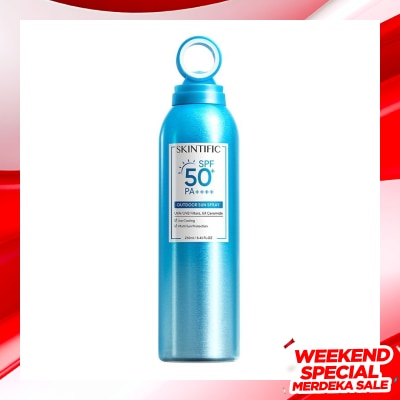 SKINTIFIC Skintific Outdoor Sun Spray SPF50+ PA++++ 250 ml