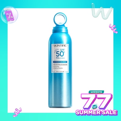 SKINTIFIC SKINTIFIC OUTDR SUNSPRAY SPF50+PA+ 250ML
