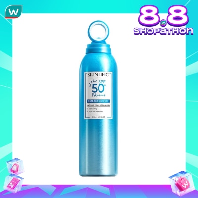 SKINTIFIC SKINTIFIC OUTDR SUNSPRAY SPF50+PA+ 250ML