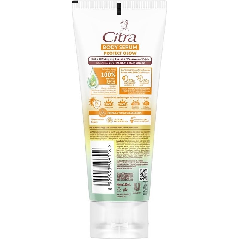 CITRA HBL SERUM PROTECT GLOW 180ML