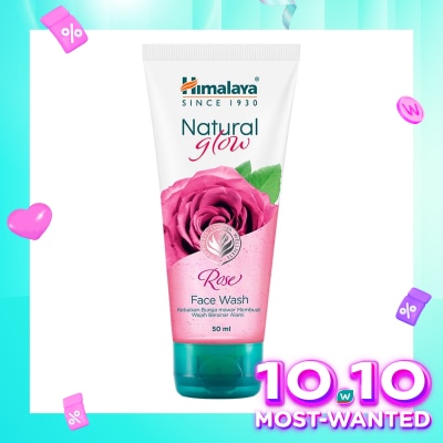 HIMALAYA Natural Glow Rose Face Wash 100ml