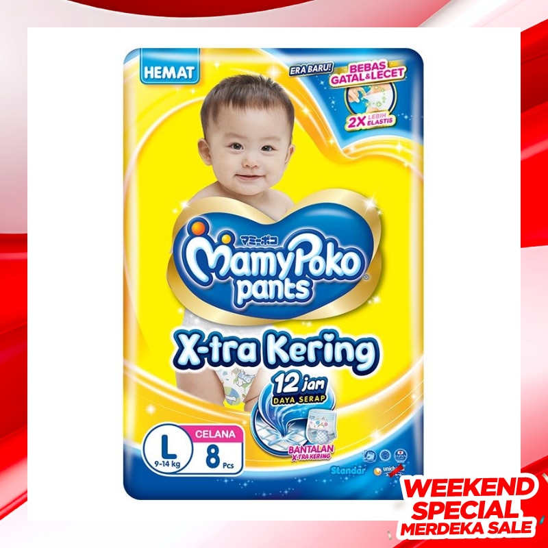 MamyPoko Pants X-tra Kering - L 8