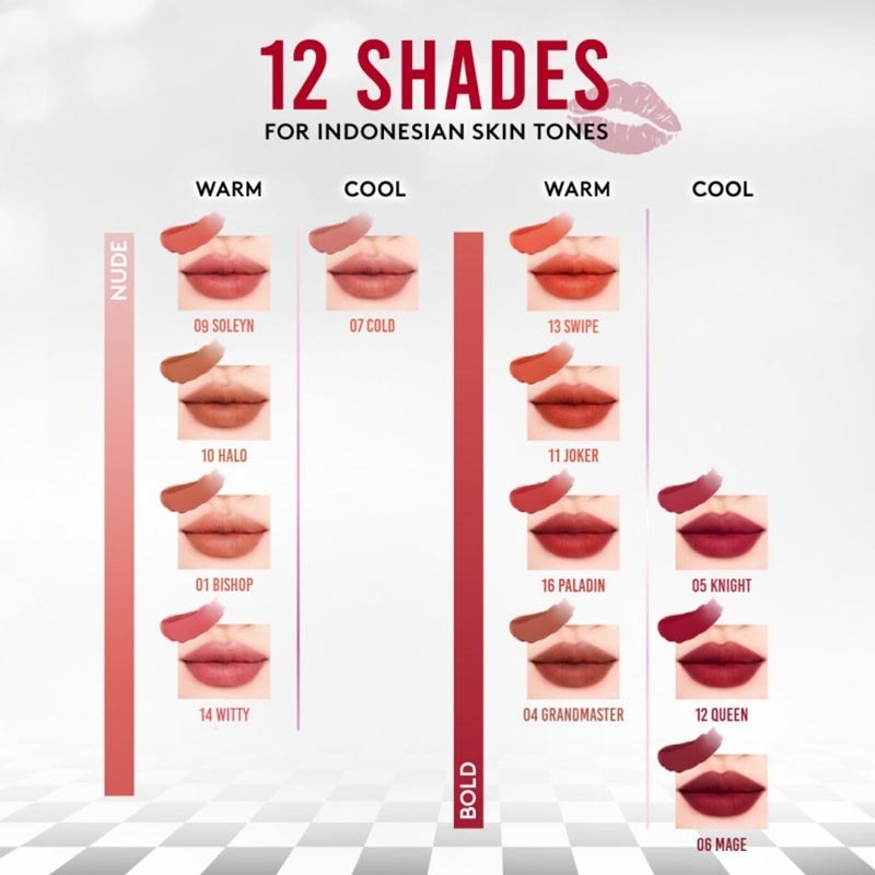 SOMETHINC CHECKMATTE TP LIPS 01 BISHOP