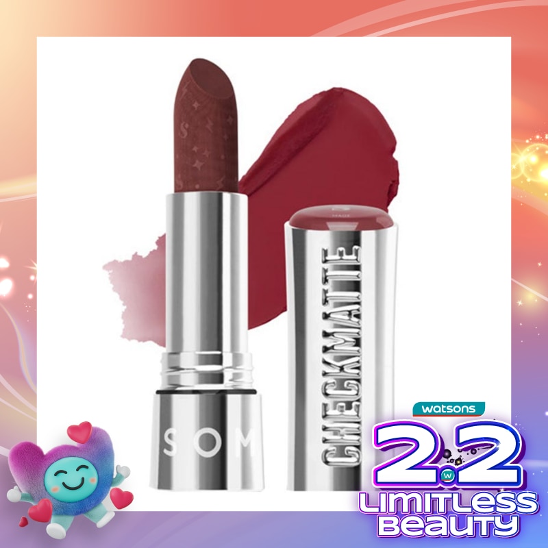 SOMETHINC Somethinc Checkmatte Transferproof Lipstick - 06 Mage