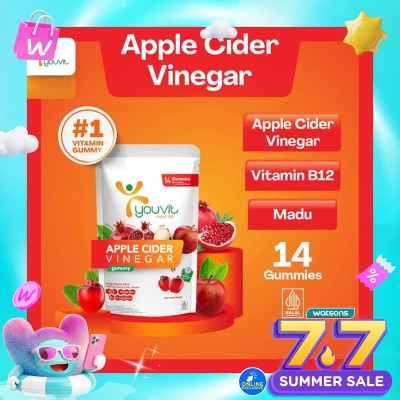 YOUVIT - Apple Cider Vinegar Gummy 14'S