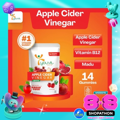 Youvit - Apple Cider Vinegar Gummy 14'S image