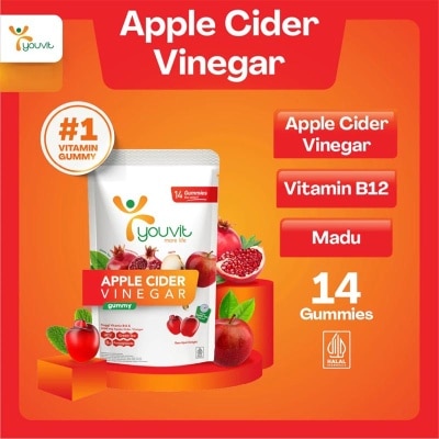 Youvit - Apple Cider Vinegar Gummy 14'S