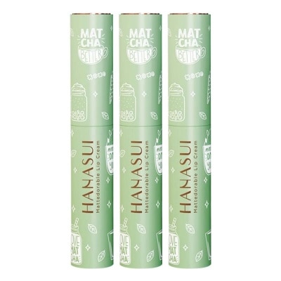 HANASUI VB LIPCREAM MATCHA TRIPLE PACK