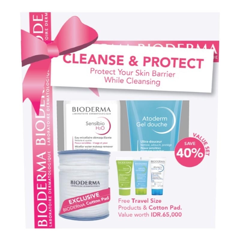 Bioderma Two Go Skin Barrier Protection Cleansers 374Ml